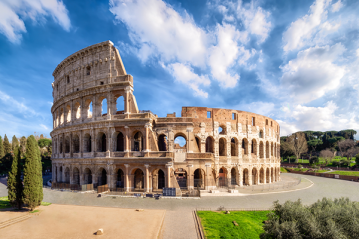 Coliseum in Rome, Italy